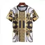 versace t-shirt crew neck cotton two medusa